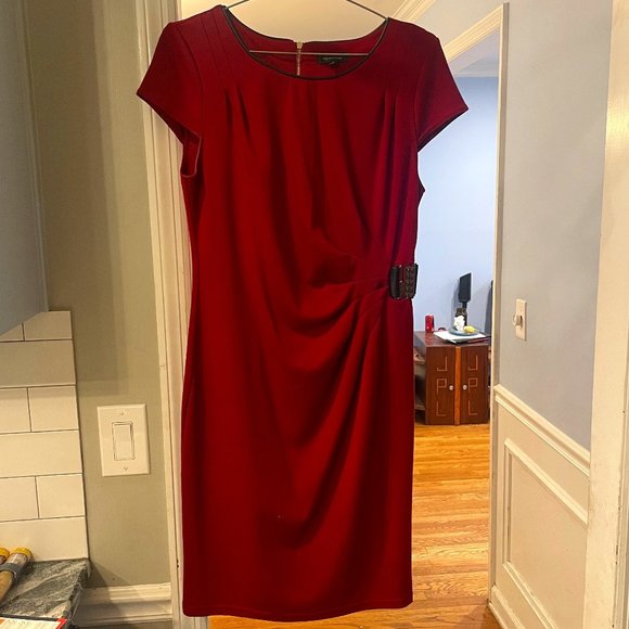 Red Dress Spense Size 10 - Picture 1 of 10